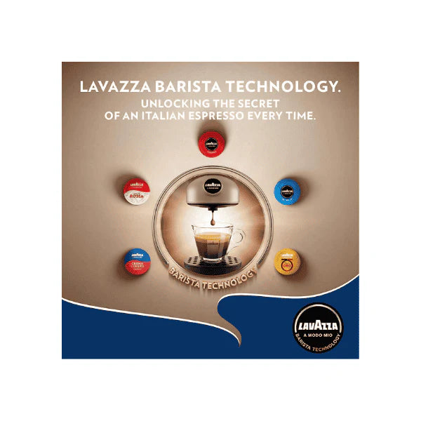 Lavazza A Modo Mio Espresso Passionale 100% Arabica Pods 54 Count Dark Roasted Richness