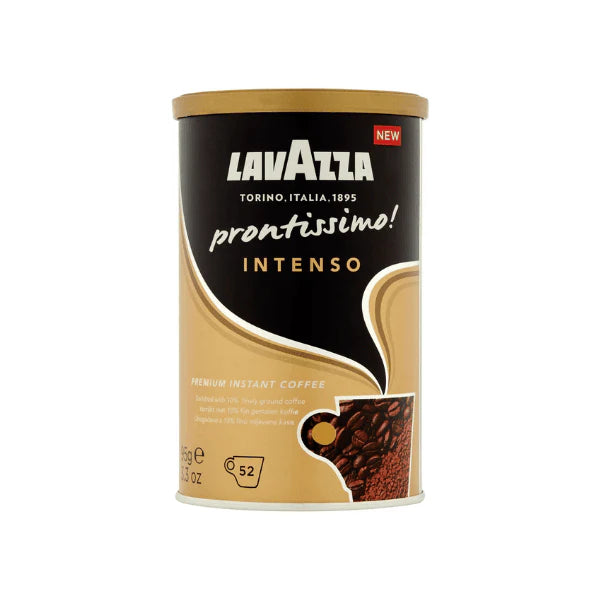 Lavazza Prontissimo Intenso Instant Coffee Dark Roast with Toasted Aroma