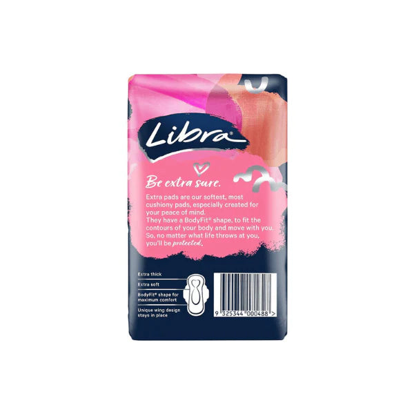 Libra Extra Super Pads with Wings Maximum Comfort & Protection Pack of 12