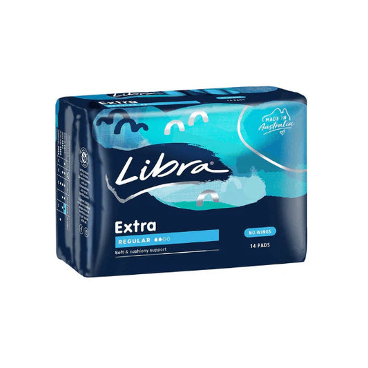 Libra Extra Regular Pads No Wings Reliable Protection & Comfort Pack of 14