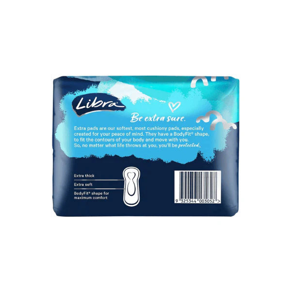 Libra Extra Regular Pads No Wings Reliable Protection & Comfort Pack of 14