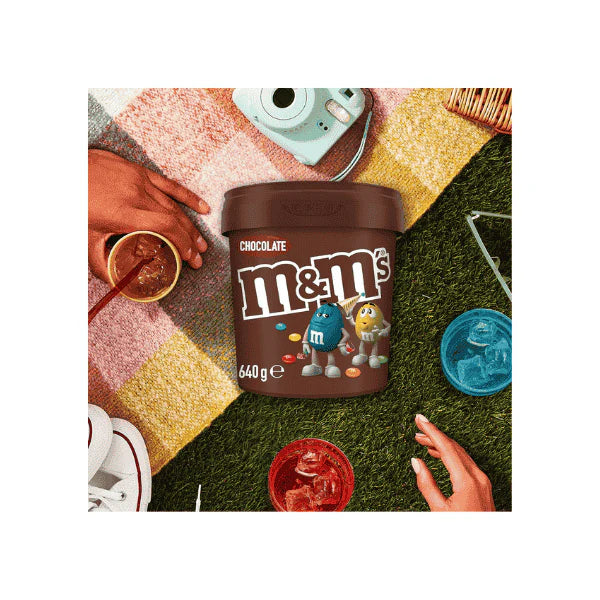 M&M's Milk Chocolate Snack & Share Party Bucket 640g Pure Chocolate Delight