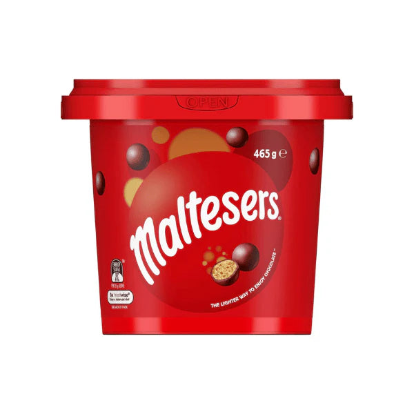 Maltesers Snack and Share Bucket 465g Milk Chocolate Bliss for Everyone