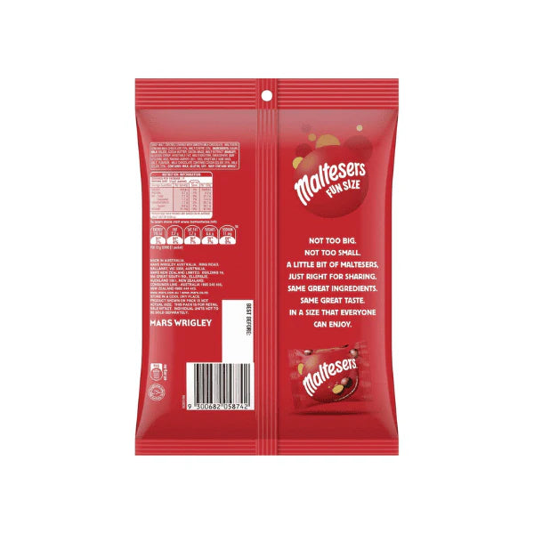 Maltesers Milk Chocolate Party Share Bag Perfect for Sharing 11 Pieces