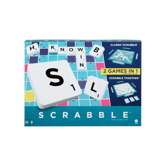 Mattel Games Scrabble Learn & Play with Two Exciting Game Modes