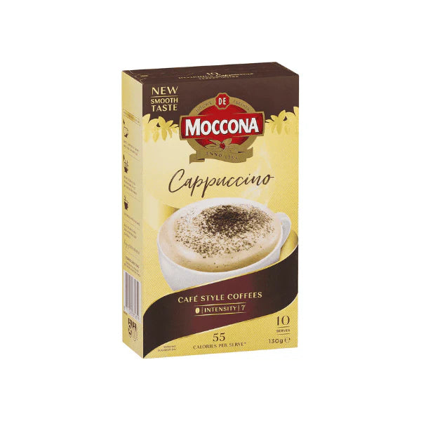 Moccona Cappuccino 50 Sachets Creamy Perfection in Every Cup