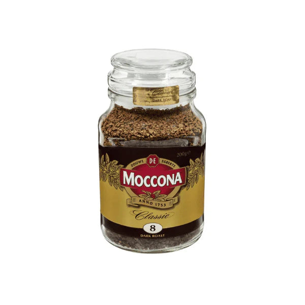 Moccona Classic Dark Roast Instant Coffee 200g Premium Quality Brew in Every Spoon