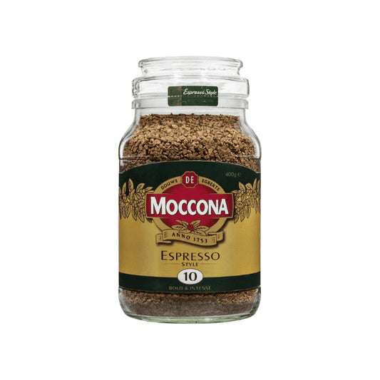 Moccona Espresso Style Instant Coffee 400g Premium Espresso Brew in Every Cup