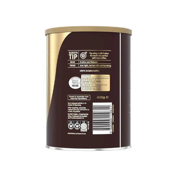 NESCAFÉ Gold Original Instant Coffee 400g The Convenient Coffee Solution for Every Moment