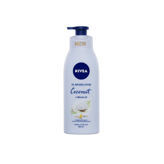 NIVEA Oil Infused Body Lotion 400ml Transform Your Skin with Coconut & Monoi Oil