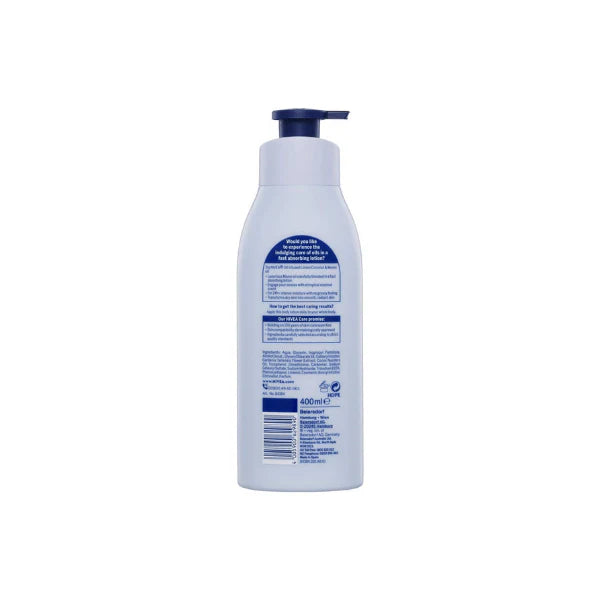 NIVEA Oil Infused Body Lotion 400ml Transform Your Skin with Coconut & Monoi Oil