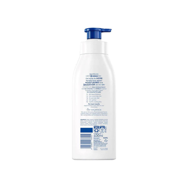 NIVEA Express Hydrating Body Lotion 400ml Perfect Moisture for All Skin Types