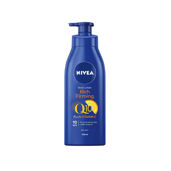 NIVEA Q10 Firming Body Lotion 400ml Vitamin C for Smooth Youthful Skin