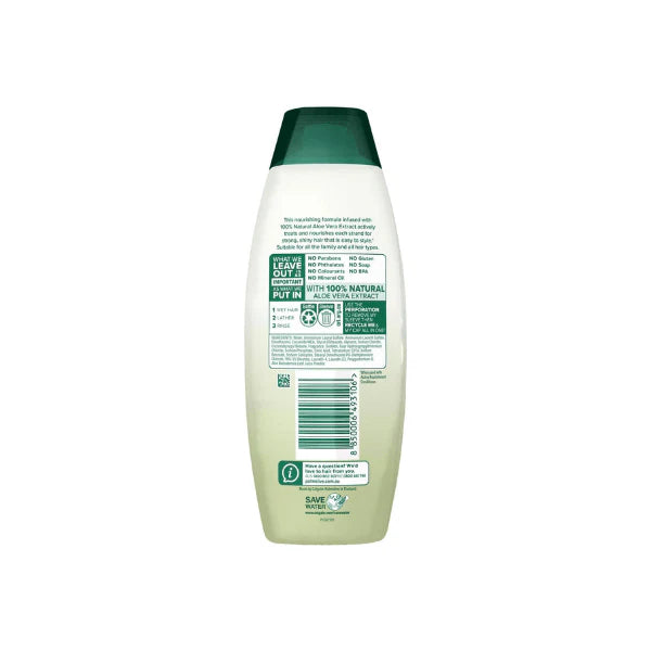 Palmolive Naturals Shampoo 350ml Aloe Vera & Fruit Vitamins for Soft Healthy Hair