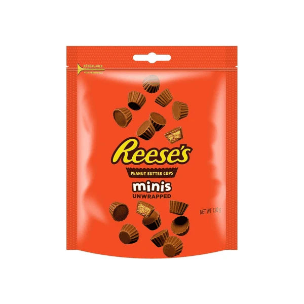 Reese's Mini Bites 120g The Perfect Chocolate Snack for Peanut Butter Lovers