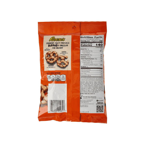 REESE'S Pretzel Bag 120g A Delicious Twist on Classic Chocolate