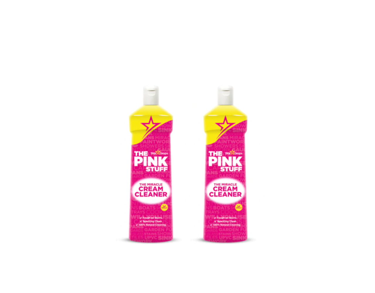 Stardrops The Pink Stuff Cream Cleaner 2 x 500mL