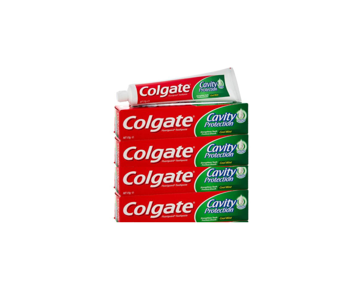 Colgate Cavity Protection Toothpaste Cool Mint  4 x  175g