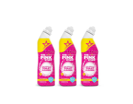 Stardrops The Pink Stuff Toilet Cleaner 3 x 750mL