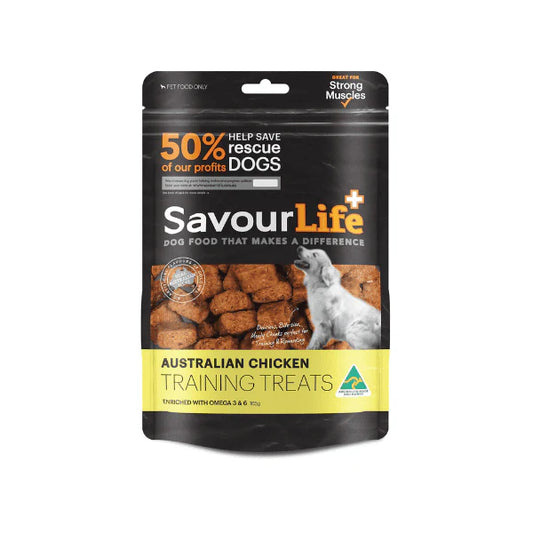 SavourLife Australian Chicken Training Treats for Dogs 165g All-Natural High-Protein Snacks