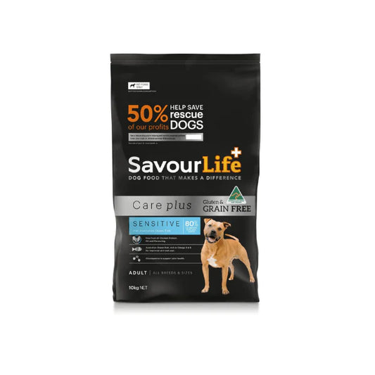 SavourLife Grain-Free Ocean Fish for Adults 10kg Sensitive Formula Premium Dog Food