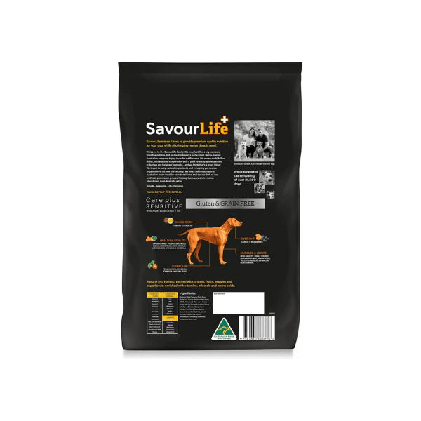 SavourLife Grain-Free Ocean Fish for Adults 10kg Sensitive Formula Premium Dog Food