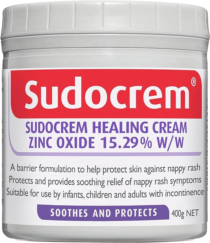 Sudocrem Healing Cream - Soothes & Protects Against Nappy Rash