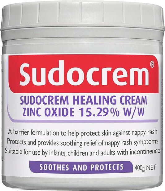 Sudocrem Healing Cream - Soothes & Protects Against Nappy Rash