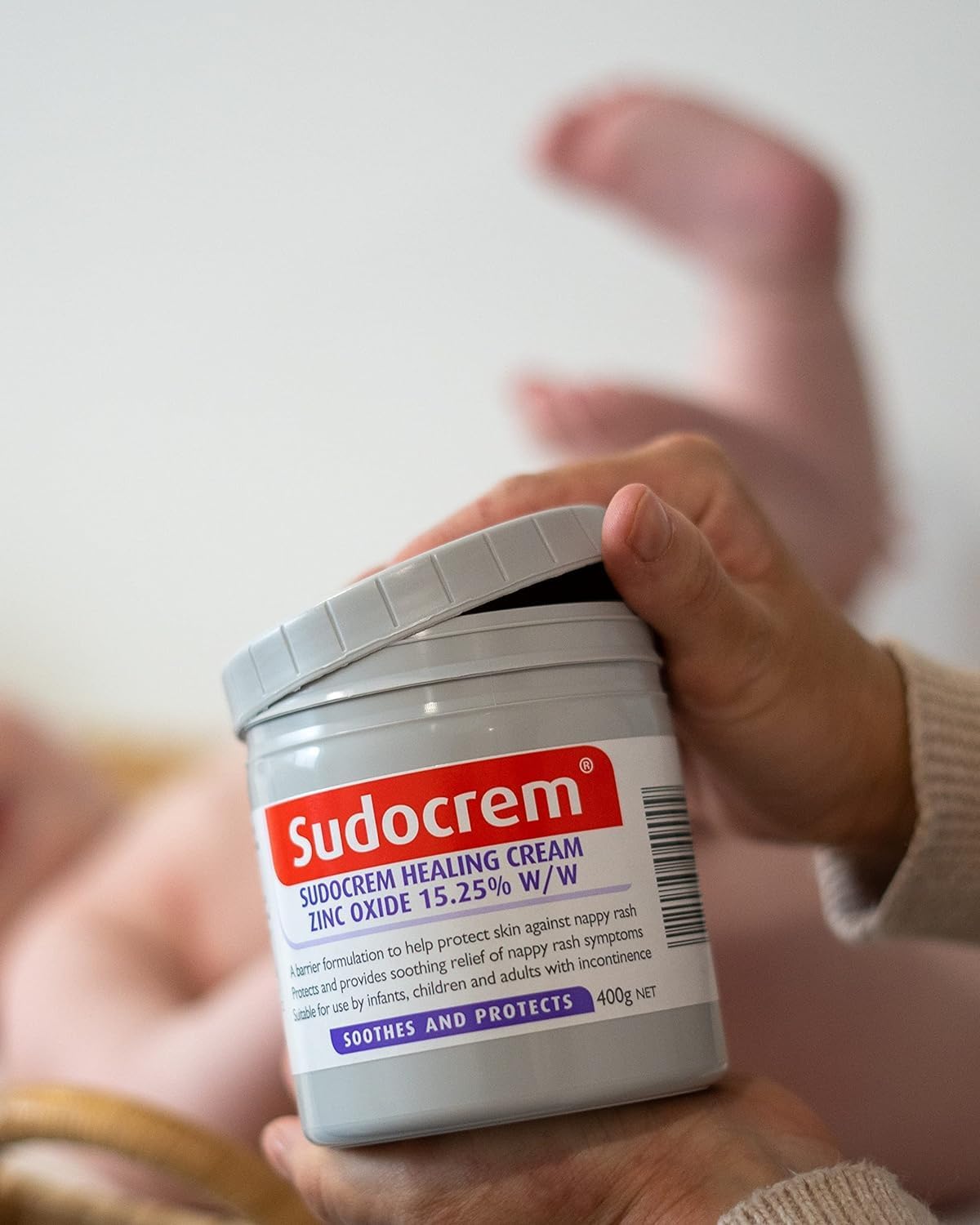 Sudocrem Healing Cream - Soothes & Protects Against Nappy Rash