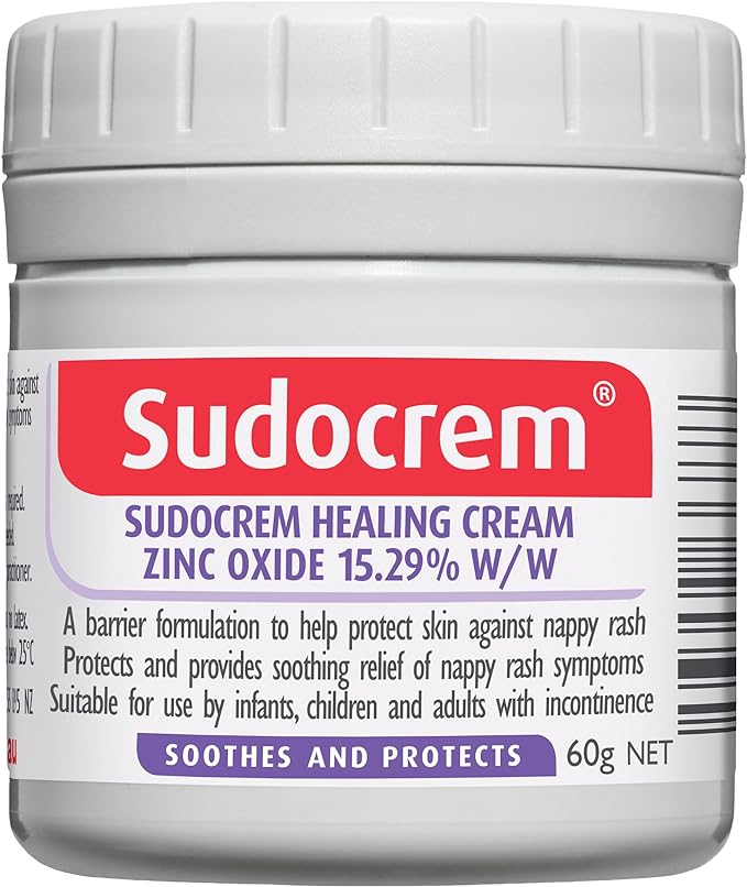 Sudocrem Healing Cream - Soothes & Protects Against Nappy Rash