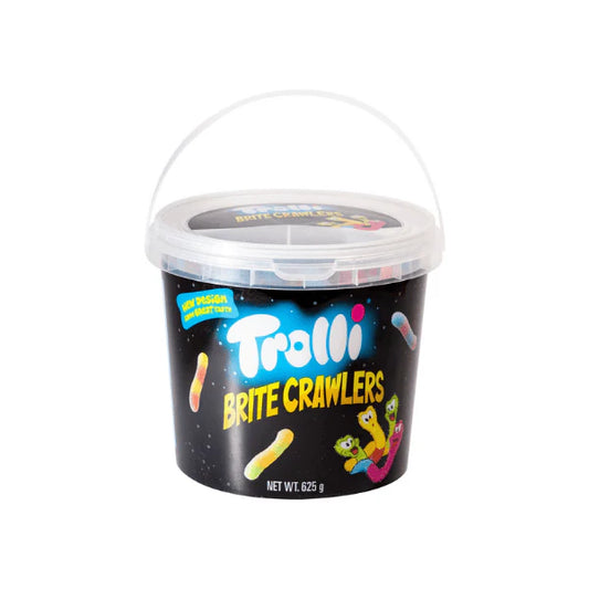 Trolli Brite Crawler 625g Candy Bucket The Ultimate Gummy Experience