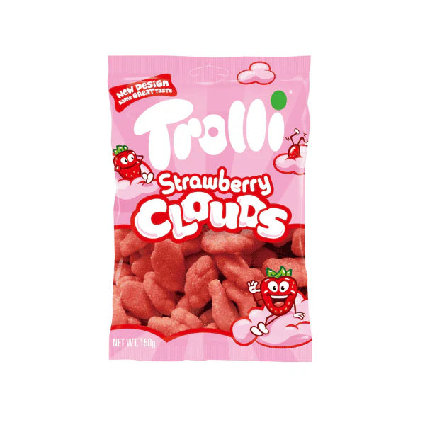 Trolli Strawberry Clouds 150g Soft Sweet Delights in Every Bite Pack of 1