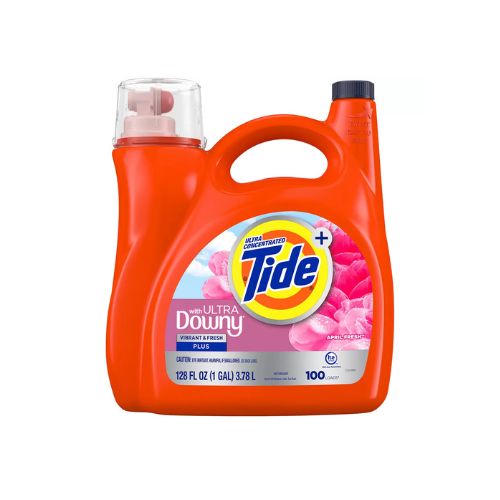 Tide Ultra Downy April Fresh Liquid Detergent 3.78L Powerful Clean with Fabric Softener Boost