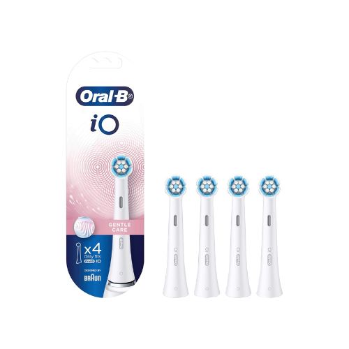 Oral-B iO Clean & Gum Protect Replacement Heads White 4-Pack