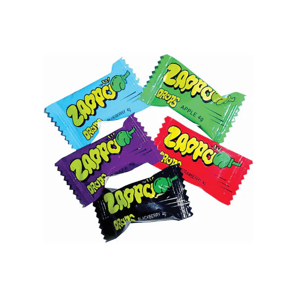 Zappo Drops Candy 1kg 250 Sweet Pieces Perfect for Parties