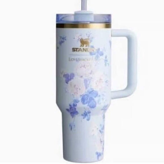 40oz Stanly Stainless Steel Vacuum Insulated Tumbler Blue