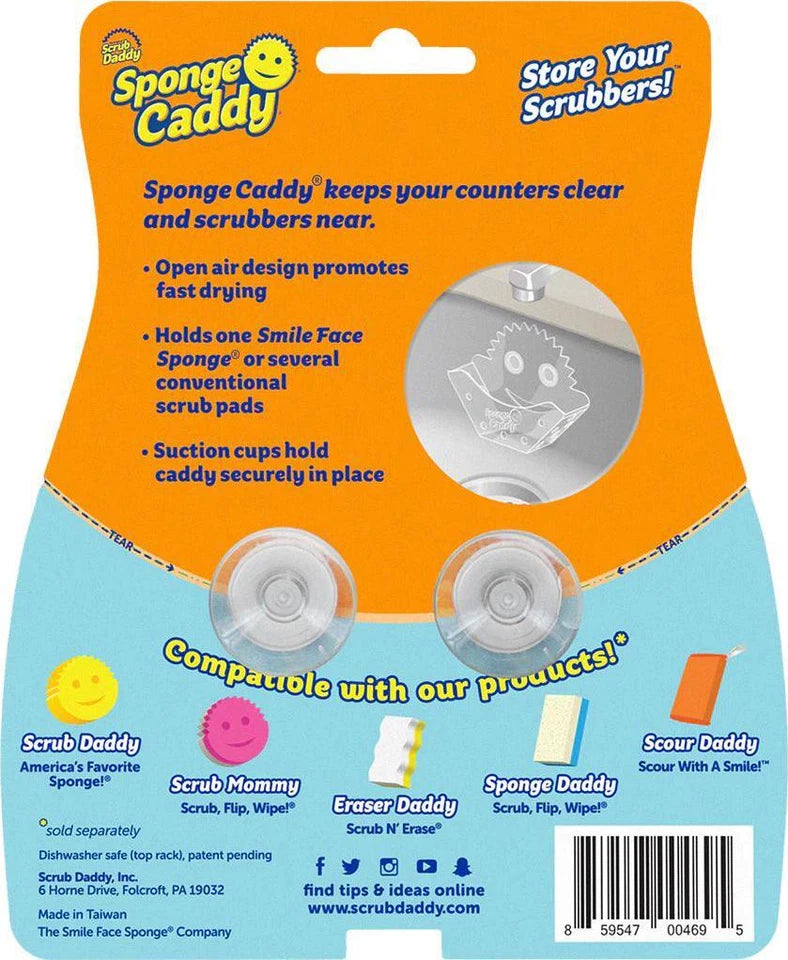 2-Pack Sponge Caddies by Scrub Daddy Easy-Mount Fast-Dry Design
