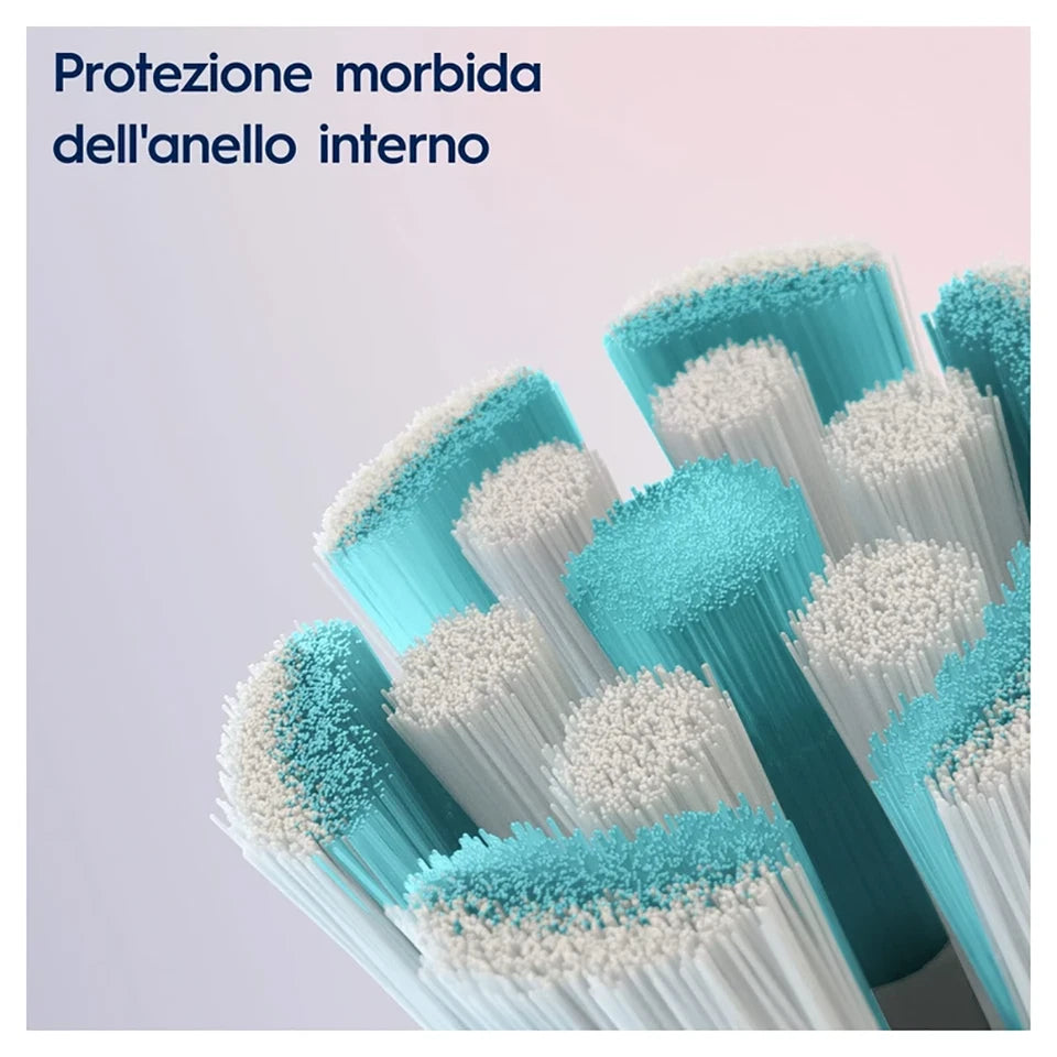 Oral-B iO Black Replacement Brush Heads for Gentle Care Cleaning 4 Pack